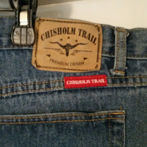 Chisholm Trail Blue jeans - Picture 3 of 4